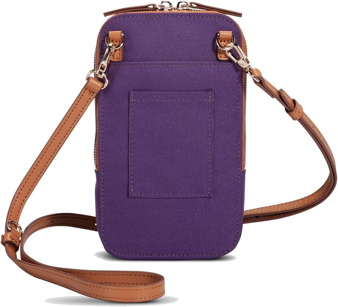 Siena Nexus Phone Crossbody Bag - RFID Blocking Card Slots and Detachable Pouch for Travel Phone Shoulder Bag