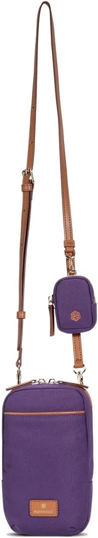 Siena Nexus Phone Crossbody Bag - RFID Blocking Card Slots and Detachable Pouch for Travel Phone Shoulder Bag