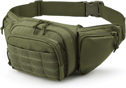 Tactical Pistol Pouch Ultimate Fanny Pack Holster Fits 1911, Glock, H&K, Ruger, S&W M&P Shield, Taurus, Sig Sauer, Springfield, Beretta, Kimber, Walther, and More