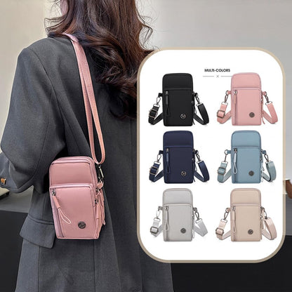 Small Crossbody Cell Phone Purse Wallet for Women Lightweight Handbags Mini Shoulder Bag with Adjustable Strap Cute