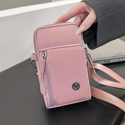 Small Crossbody Cell Phone Purse Wallet for Women Lightweight Handbags Mini Shoulder Bag with Adjustable Strap Cute