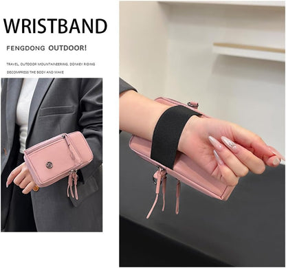 Small Crossbody Cell Phone Purse Wallet for Women Lightweight Handbags Mini Shoulder Bag with Adjustable Strap Cute