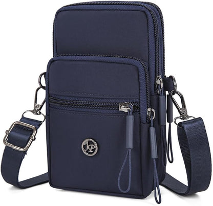 Small Crossbody Cell Phone Purse Wallet for Women Lightweight Handbags Mini Shoulder Bag with Adjustable Strap Cute