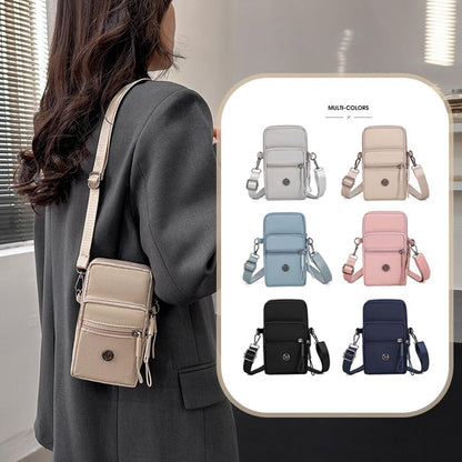 Small Crossbody Cell Phone Purse Wallet for Women Lightweight Handbags Mini Shoulder Bag with Adjustable Strap Cute