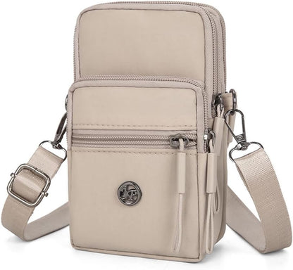 Small Crossbody Cell Phone Purse Wallet for Women Lightweight Handbags Mini Shoulder Bag with Adjustable Strap Cute