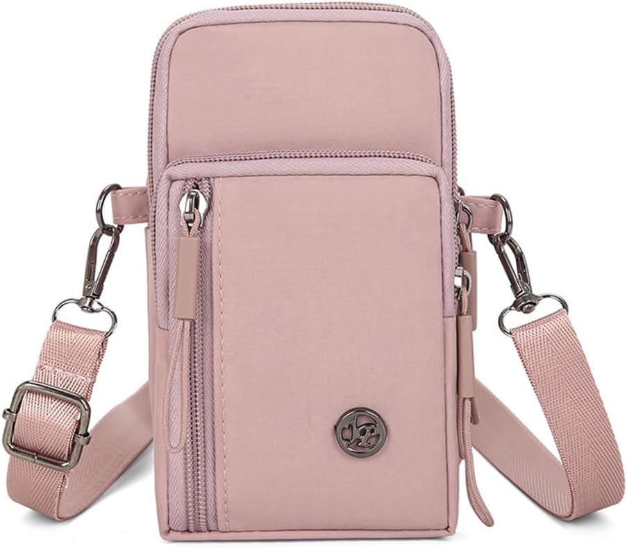 Small Crossbody Cell Phone Purse Wallet for Women Lightweight Handbags Mini Shoulder Bag with Adjustable Strap Cute