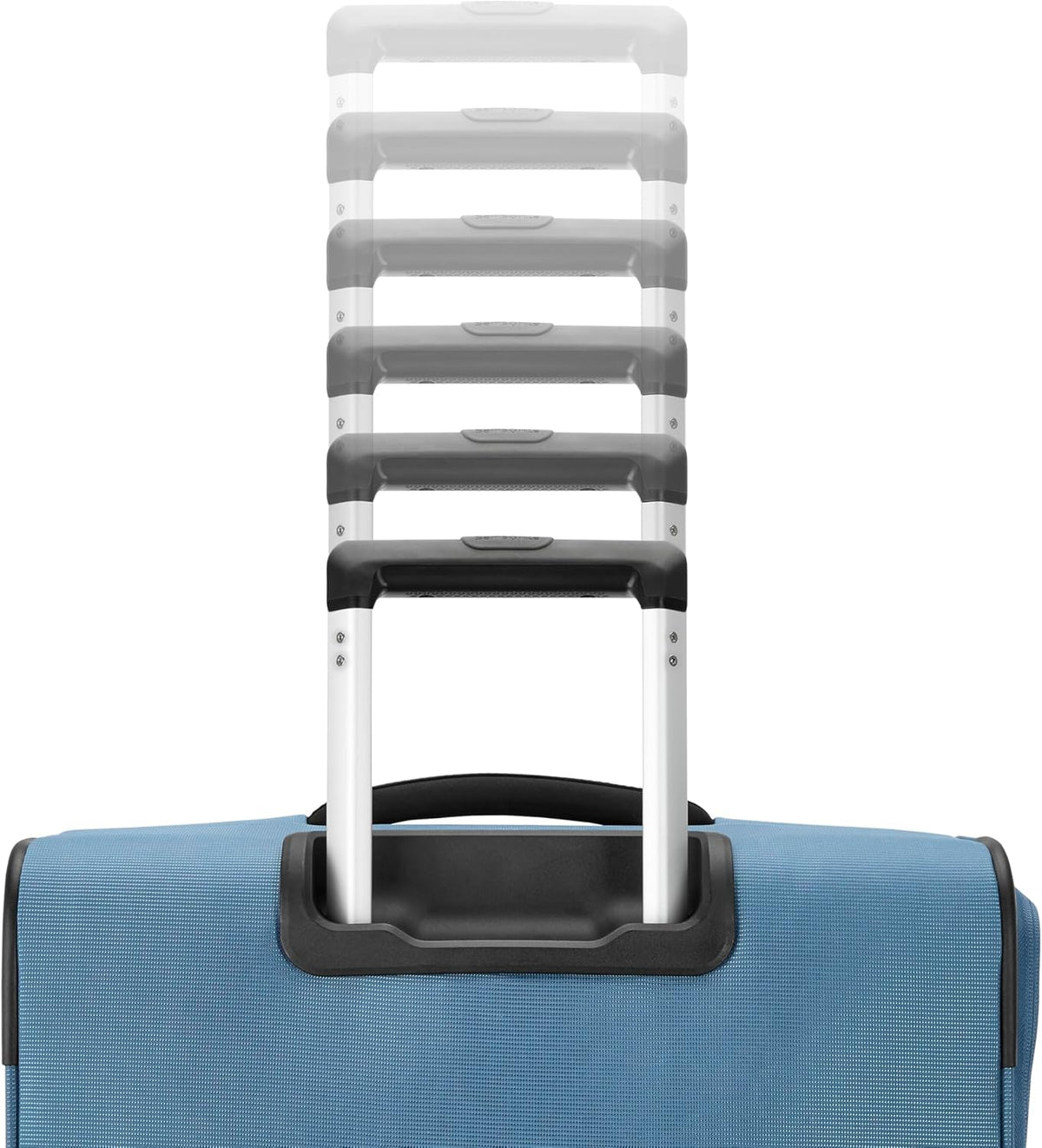 Carry-On Soft-Sided Expandable 21-Inch Element Suitcase: Airline Approved for Most Major Airlines, Durable, 360° Spinner Wheels, Adjustable Handle, 2 Front & Side Pocket- CAPTAINS BLUE