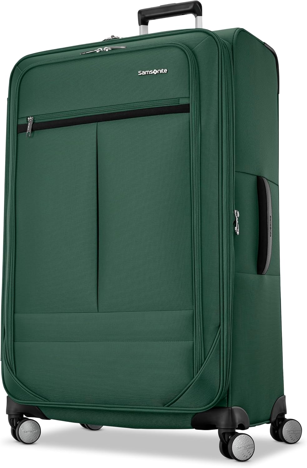 Carry-On Soft-Sided Expandable 21-Inch Element Suitcase: Airline Approved for Most Major Airlines, Durable, 360° Spinner Wheels, Adjustable Handle, 2 Front & Side Pocket- CAPTAINS BLUE