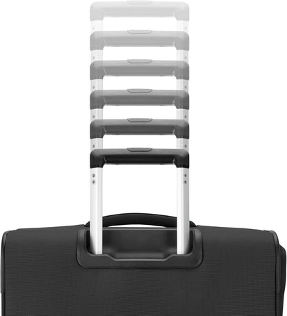 Carry-On Soft-Sided Expandable 21-Inch Element Suitcase: Airline Approved for Most Major Airlines, Durable, 360° Spinner Wheels, Adjustable Handle, 2 Front & Side Pocket- CAPTAINS BLUE