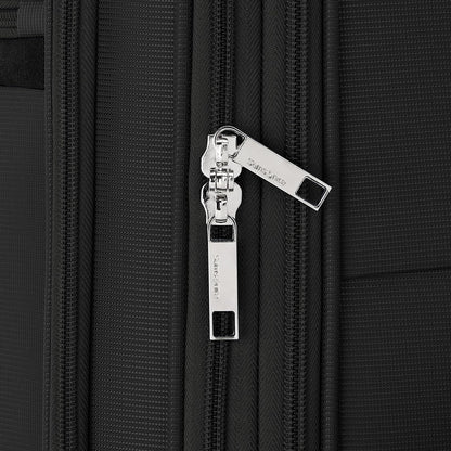 Carry-On Soft-Sided Expandable 21-Inch Element Suitcase: Airline Approved for Most Major Airlines, Durable, 360° Spinner Wheels, Adjustable Handle, 2 Front & Side Pocket- CAPTAINS BLUE