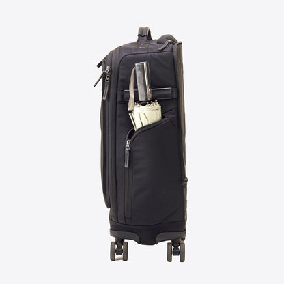 Trilogy Expandable Spinner (Black): Fits under-seat on most airplanes. Two convenient side pockets! Expandable, with solid base for strength and stability. 4-wheel design glides through airports!