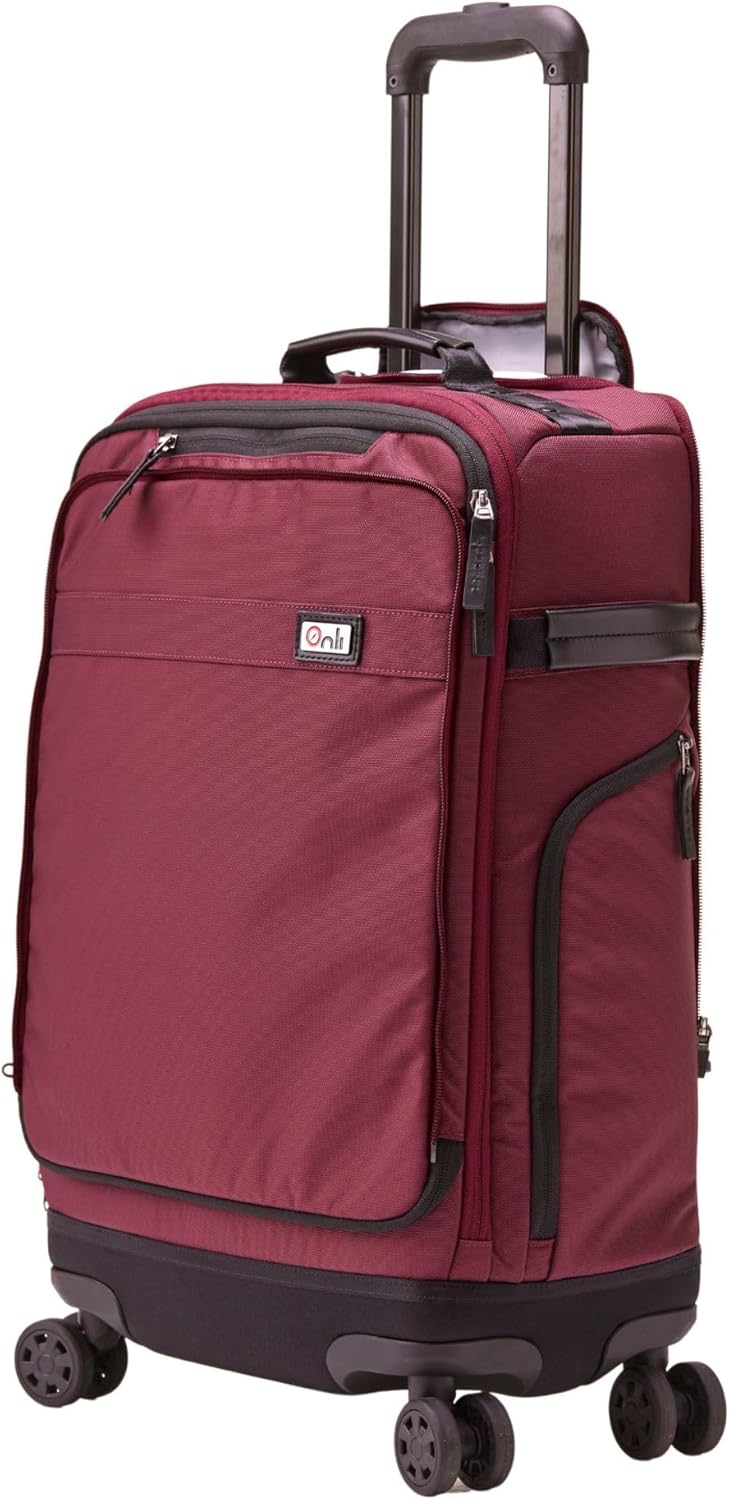Trilogy Expandable Spinner (Black): Fits under-seat on most airplanes. Two convenient side pockets! Expandable, with solid base for strength and stability. 4-wheel design glides through airports!