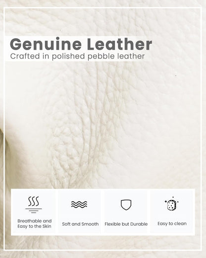 Genuine Leather Crossbody Bags for Women, Cell Phone Cross body Purse Bag with RFID Blocking Card Slots