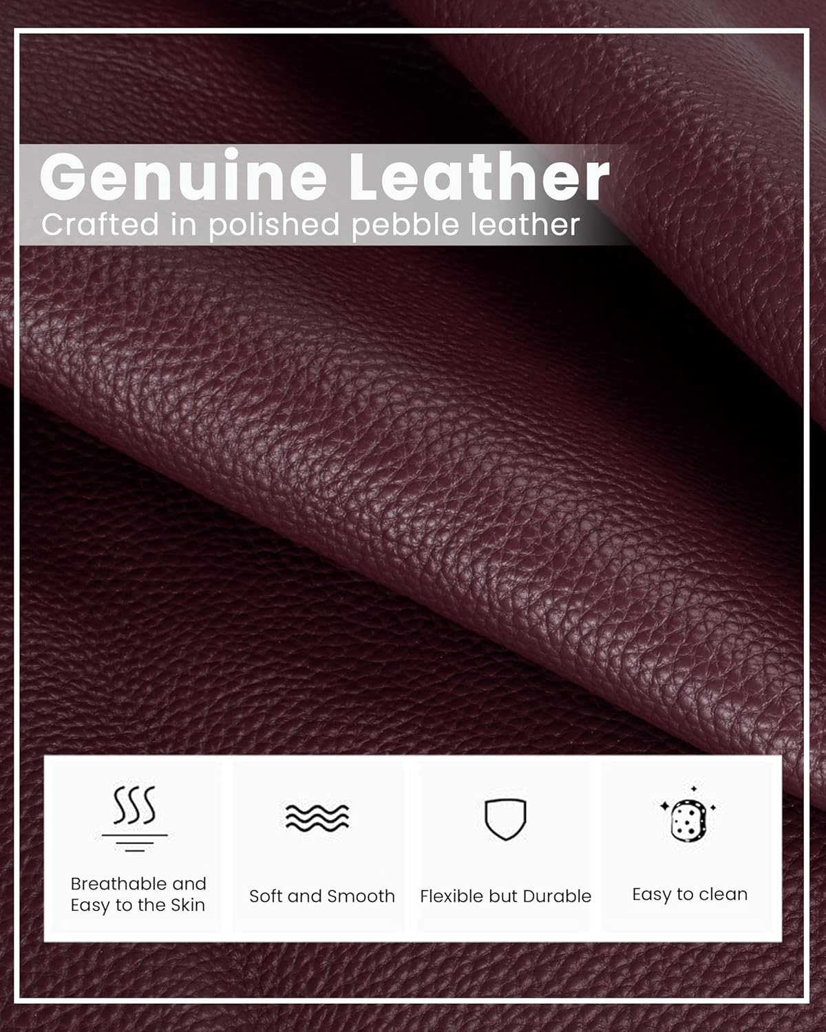 Genuine Leather Crossbody Bags for Women, Cell Phone Cross body Purse Bag with RFID Blocking Card Slots