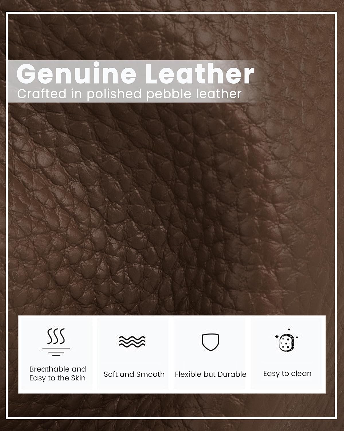 Genuine Leather Crossbody Bags for Women, Cell Phone Cross body Purse Bag with RFID Blocking Card Slots