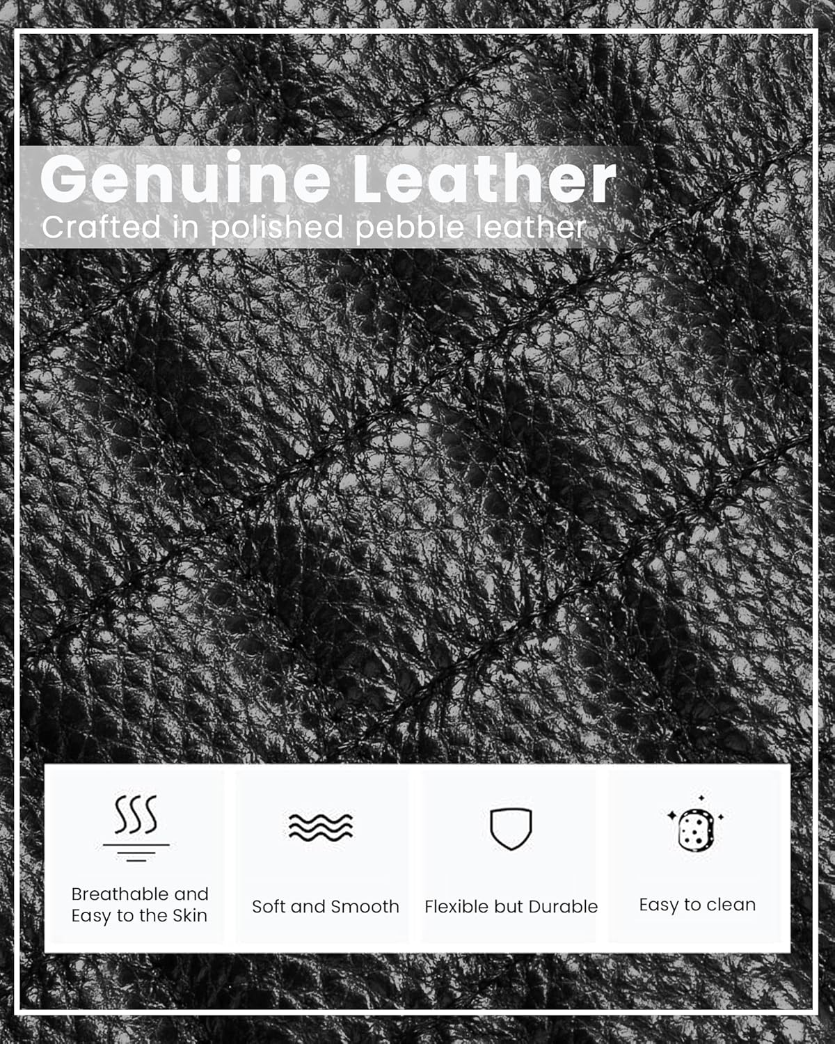 Genuine Leather Crossbody Bags for Women, Cell Phone Cross body Purse Bag with RFID Blocking Card Slots