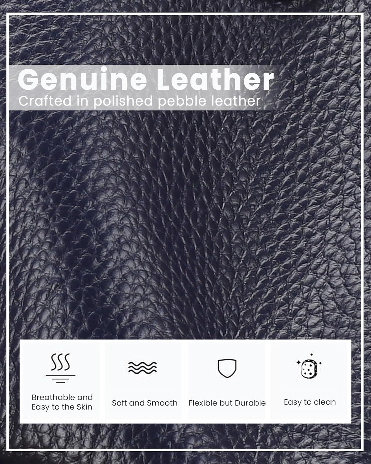 Genuine Leather Crossbody Bags for Women, Cell Phone Cross body Purse Bag with RFID Blocking Card Slots