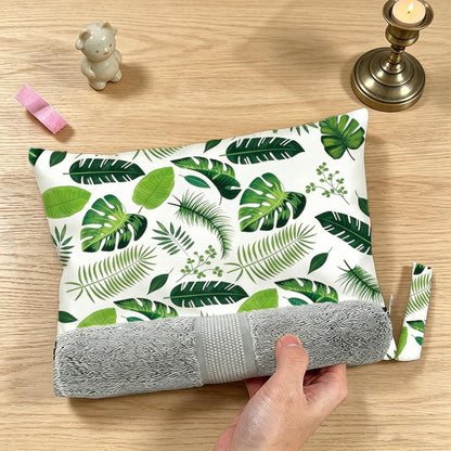 2Pcs 2 Sizes Floral Wet Bag Beach Wet Dry Bags Flower Pattern Polyester Waterproof Sandproof Reusable Storage Zipper Pouches for Friends Swimsuit Travel Dirty Diaper Clothes Birthday Gifts