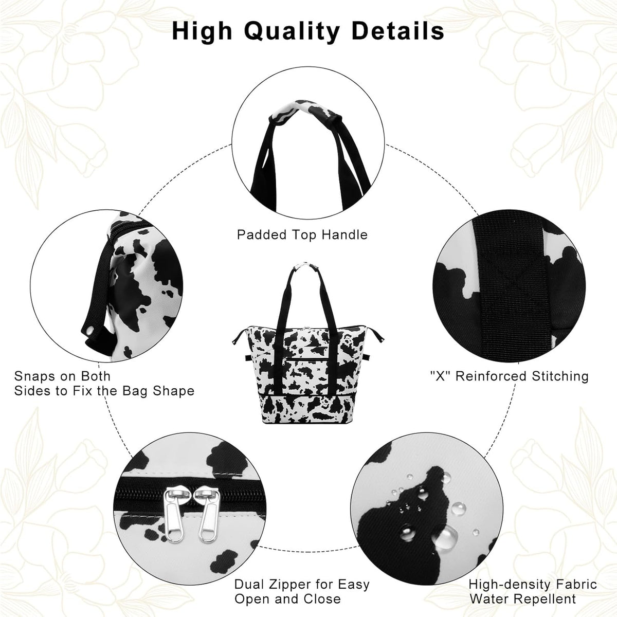 Expandable Duffel Bag for Women with Trolley Sleeve/Wet Pocket Weekender Travel Tote Large Carry On Overnight Luggage