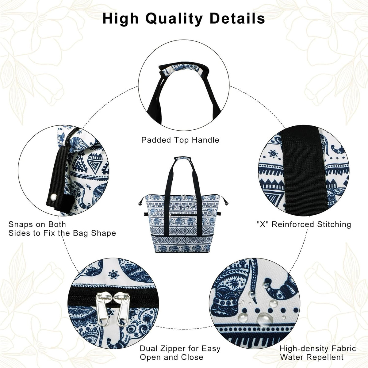 Expandable Duffel Bag for Women with Trolley Sleeve/Wet Pocket Weekender Travel Tote Large Carry On Overnight Luggage
