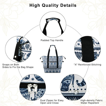 Expandable Duffel Bag for Women with Trolley Sleeve/Wet Pocket Weekender Travel Tote Large Carry On Overnight Luggage