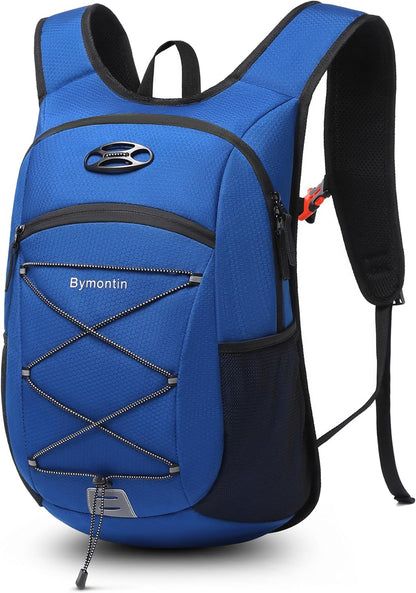 Ultra-Light Soft Daypack 15L/20L, Cushioned Breathable Back Panel Backpack, Lightweight Packable Travel Backpack (Green, 15L)