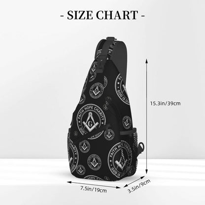 Ultra Lightweight Sling Shoulder Backpack Shoulder Chest Crossbody Bag Multipurpose Anti-Theft Daypack for Hiking Cycling Camping Travel, Boobs Breasts Print White Bookbag