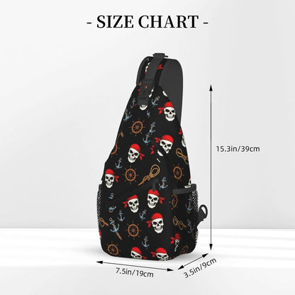 Ultra Lightweight Sling Shoulder Backpack Shoulder Chest Crossbody Bag Multipurpose Anti-Theft Daypack for Hiking Cycling Camping Travel, Boobs Breasts Print White Bookbag
