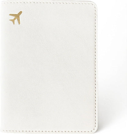 Passport Holder for Travel, RFID Blocking Waterproof PU Leather Travel Passport Cover Case Wallet