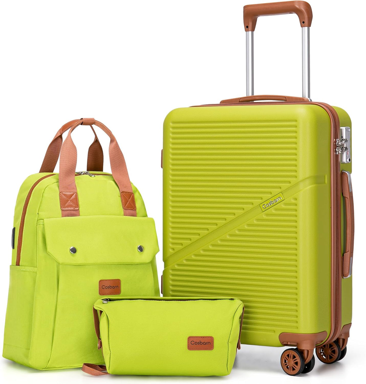 Carry On Luggage 22x14x9 Airline Approved, 20 Inch Carry on Suitcases with Wheels, ABS Lightweight Carry-on Luggage, Travel Suitcase Set with Wheels and TSA Lock