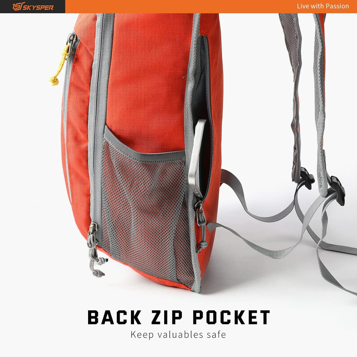 Small Daypack 10L Hiking Backpack Packable Lightweight Travel Day Pack for Women Men