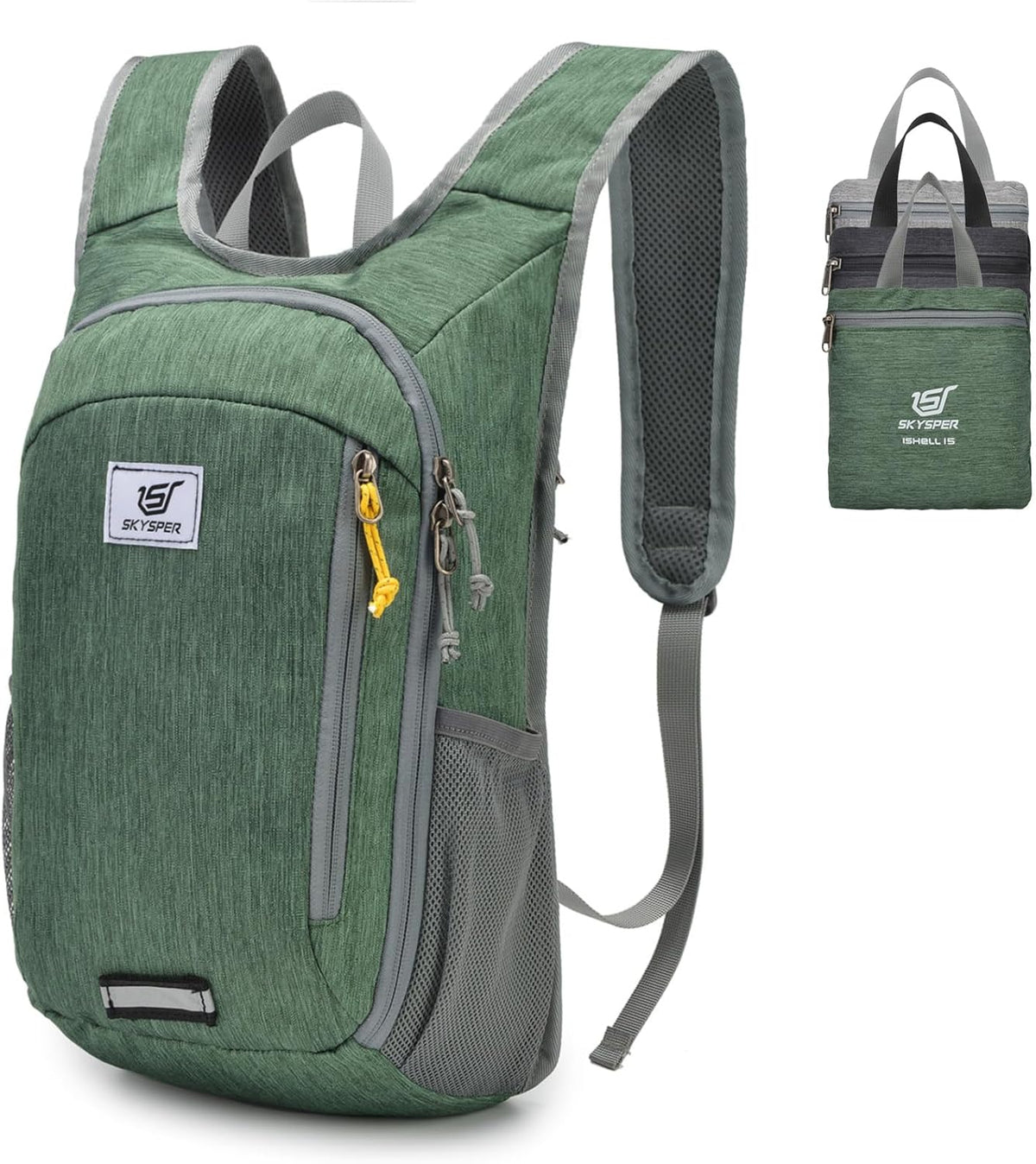 Small Daypack 10L Hiking Backpack Packable Lightweight Travel Day Pack for Women Men