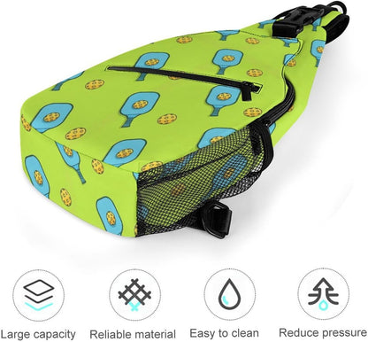 Men Women Sling Backpack Outdoor Sport Daypack Travel Bag, Multipurpose Anti-Theft Carry On Bag, Breathable Chest Sling Shoulder Backpacks Bags, Cute Aircraft Airplane