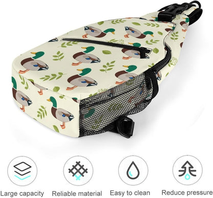 Men Women Sling Backpack Outdoor Sport Daypack Travel Bag, Multipurpose Anti-Theft Carry On Bag, Breathable Chest Sling Shoulder Backpacks Bags, Cute Aircraft Airplane
