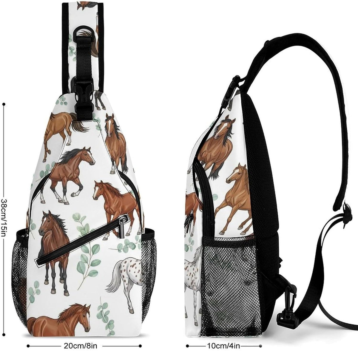 Men Women Sling Backpack Outdoor Sport Daypack Travel Bag, Multipurpose Anti-Theft Carry On Bag, Breathable Chest Sling Shoulder Backpacks Bags, Cute Aircraft Airplane