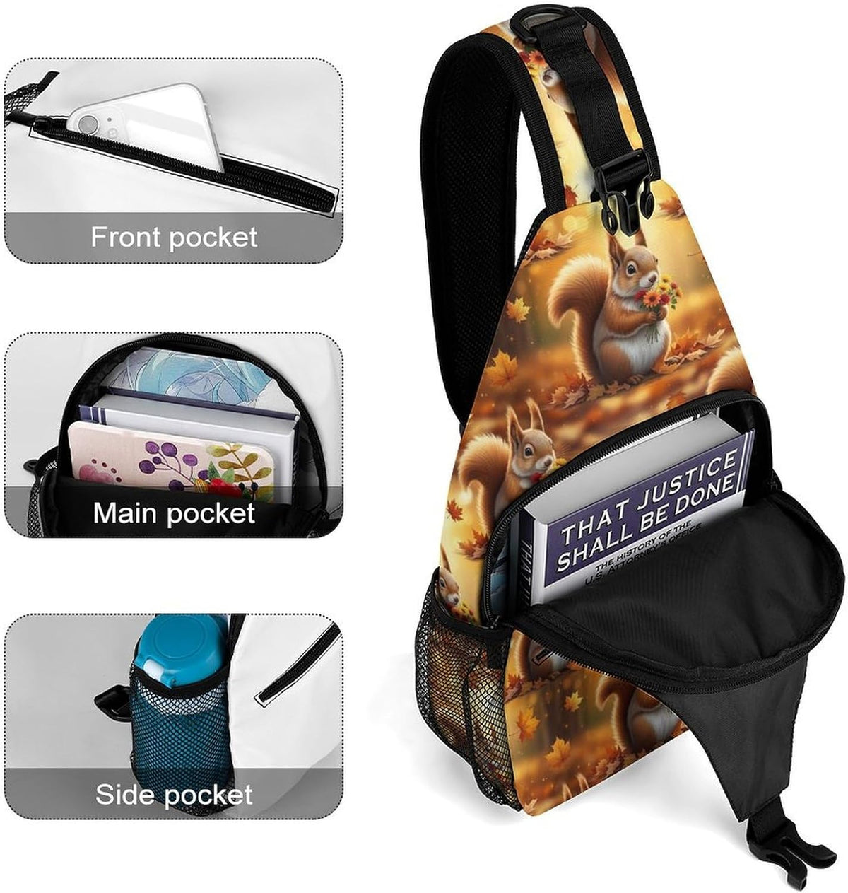 Men Women Sling Backpack Outdoor Sport Daypack Travel Bag, Multipurpose Anti-Theft Carry On Bag, Breathable Chest Sling Shoulder Backpacks Bags, Cute Aircraft Airplane