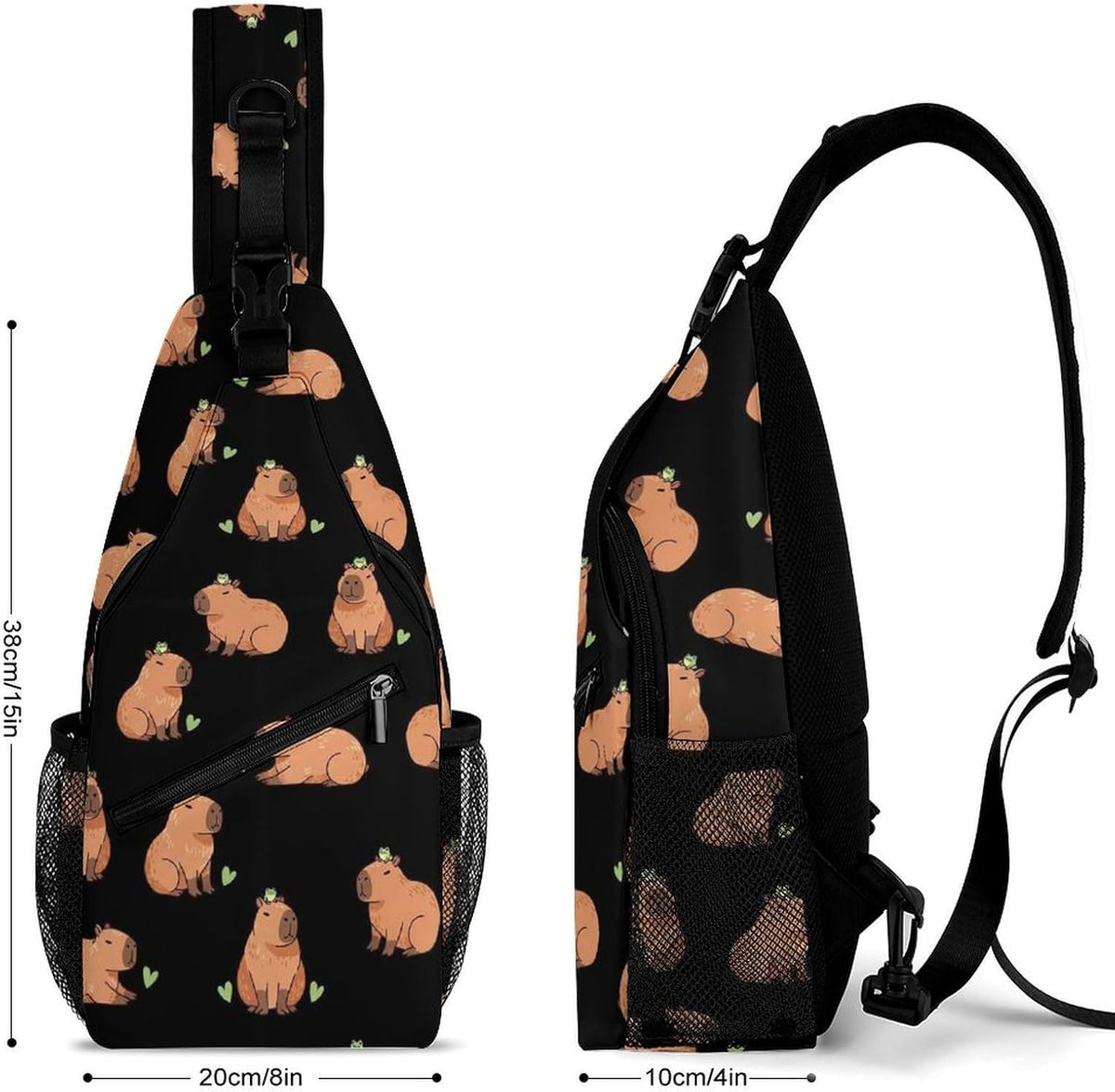 Men Women Sling Backpack Outdoor Sport Daypack Travel Bag, Multipurpose Anti-Theft Carry On Bag, Breathable Chest Sling Shoulder Backpacks Bags, Cute Aircraft Airplane