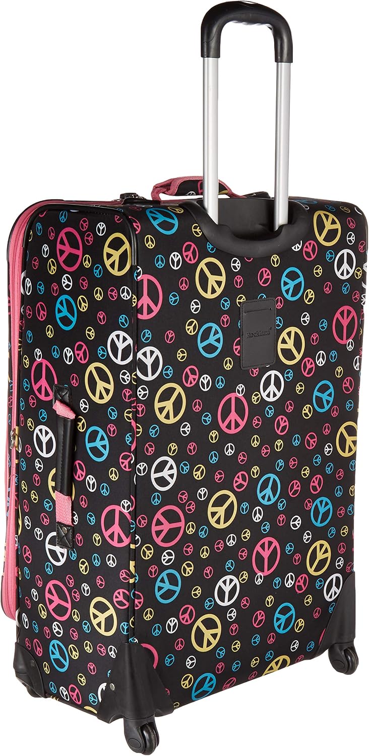 Fusion Softside Spinner Wheel Luggage, Peace, 3-Piece Set (20/24/28)
