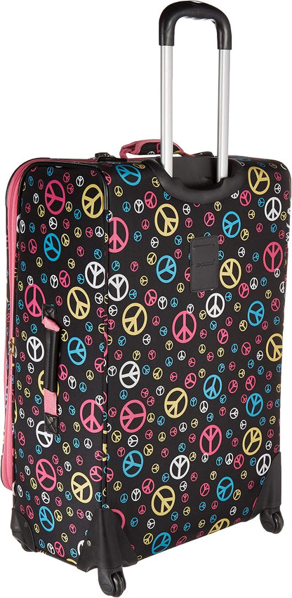 Fusion Softside Spinner Wheel Luggage, Peace, 3-Piece Set (20/24/28)