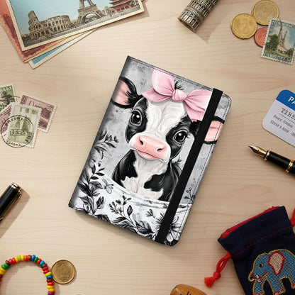 Passport Cover,RFID Blocking,Large Capacity Multi-Slot Travel Passport Wallet for Men & Women - Dark Raven - Colors A