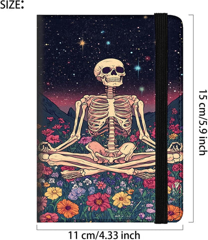 Passport Cover,RFID Blocking,Large Capacity Multi-Slot Travel Passport Wallet for Men & Women - Dark Raven - Colors A