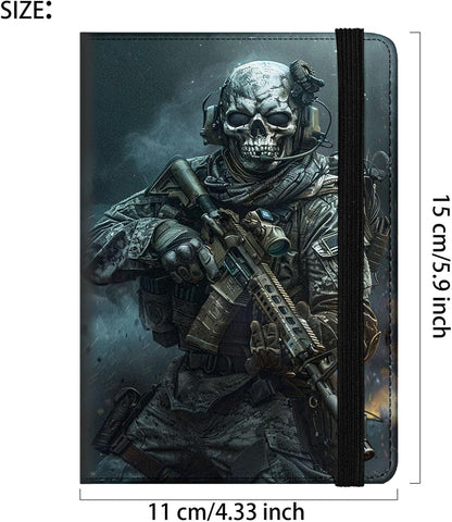 Passport Cover,RFID Blocking,Large Capacity Multi-Slot Travel Passport Wallet for Men & Women - Dark Raven - Colors A
