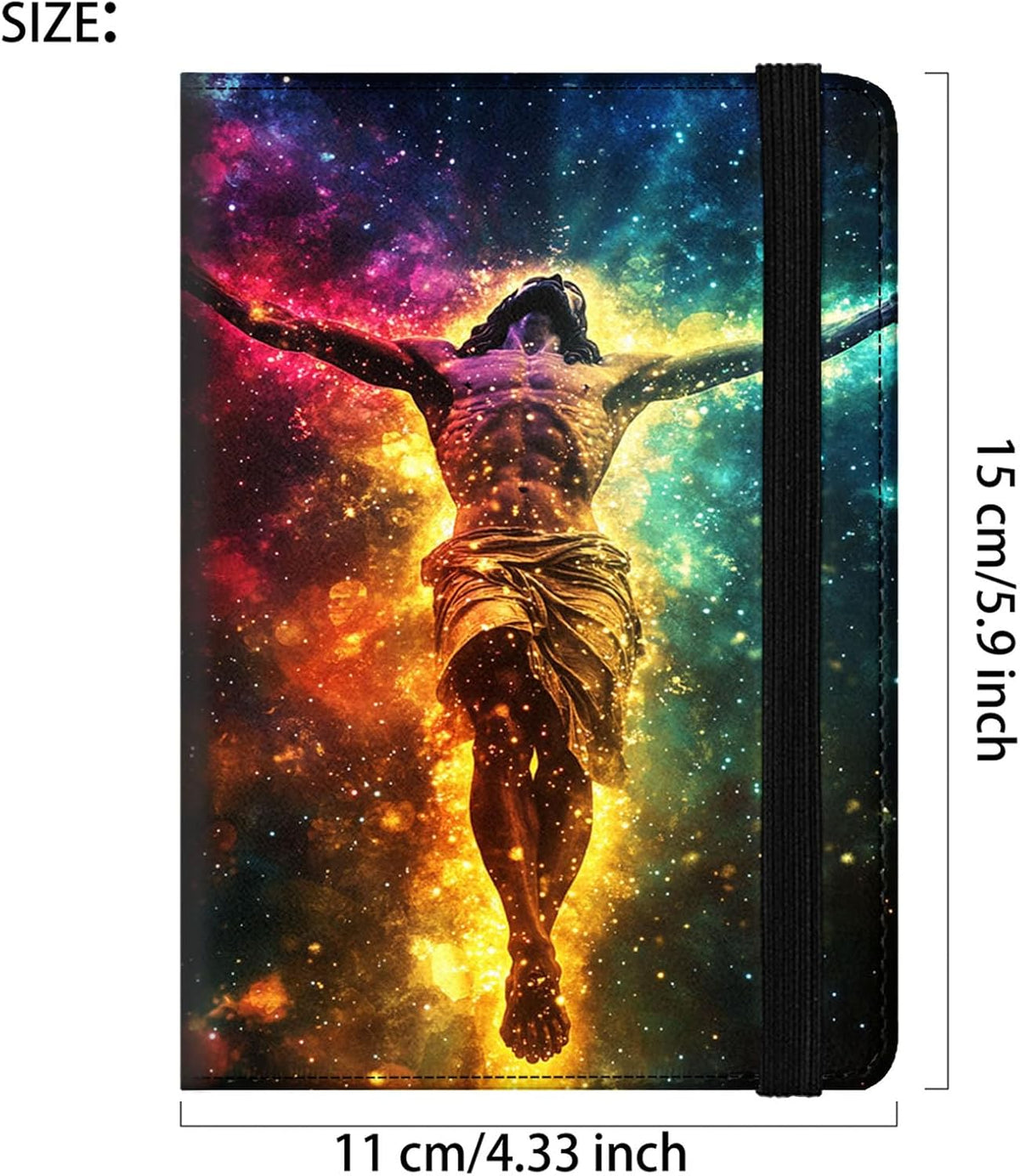 Passport Cover,RFID Blocking,Large Capacity Multi-Slot Travel Passport Wallet for Men & Women - Dark Raven - Colors A