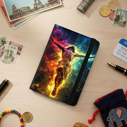 Passport Cover,RFID Blocking,Large Capacity Multi-Slot Travel Passport Wallet for Men & Women - Dark Raven - Colors A