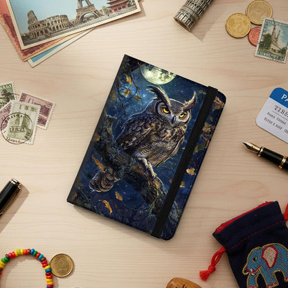 Passport Cover,RFID Blocking,Large Capacity Multi-Slot Travel Passport Wallet for Men & Women - Dark Raven - Colors A