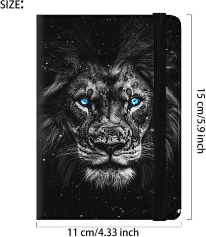 Passport Cover,RFID Blocking,Large Capacity Multi-Slot Travel Passport Wallet for Men & Women - Dark Raven - Colors A