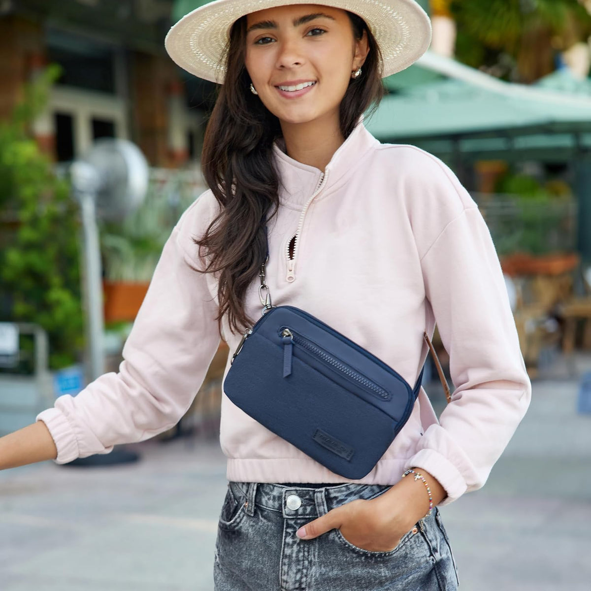 Anti-Theft Metro Convertible Small Crossbody Bag