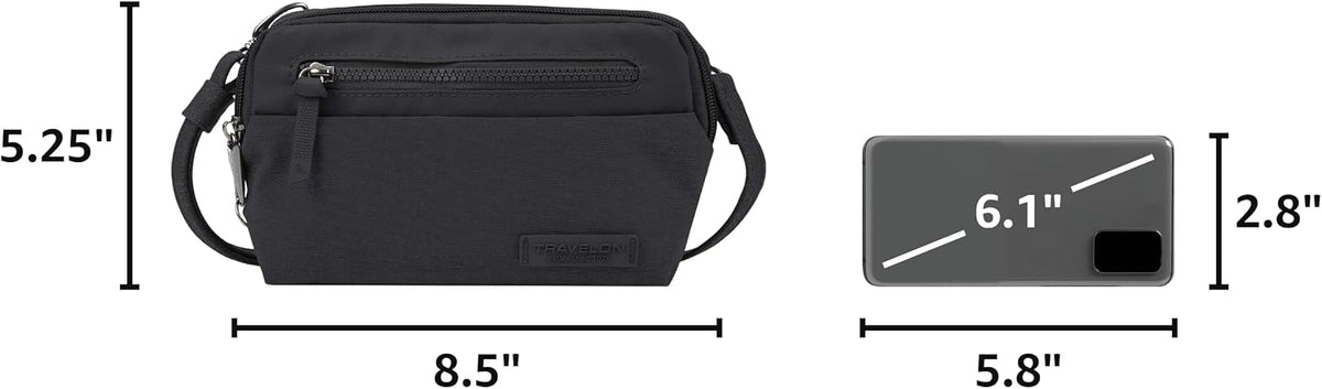 Anti-Theft Metro Convertible Small Crossbody Bag