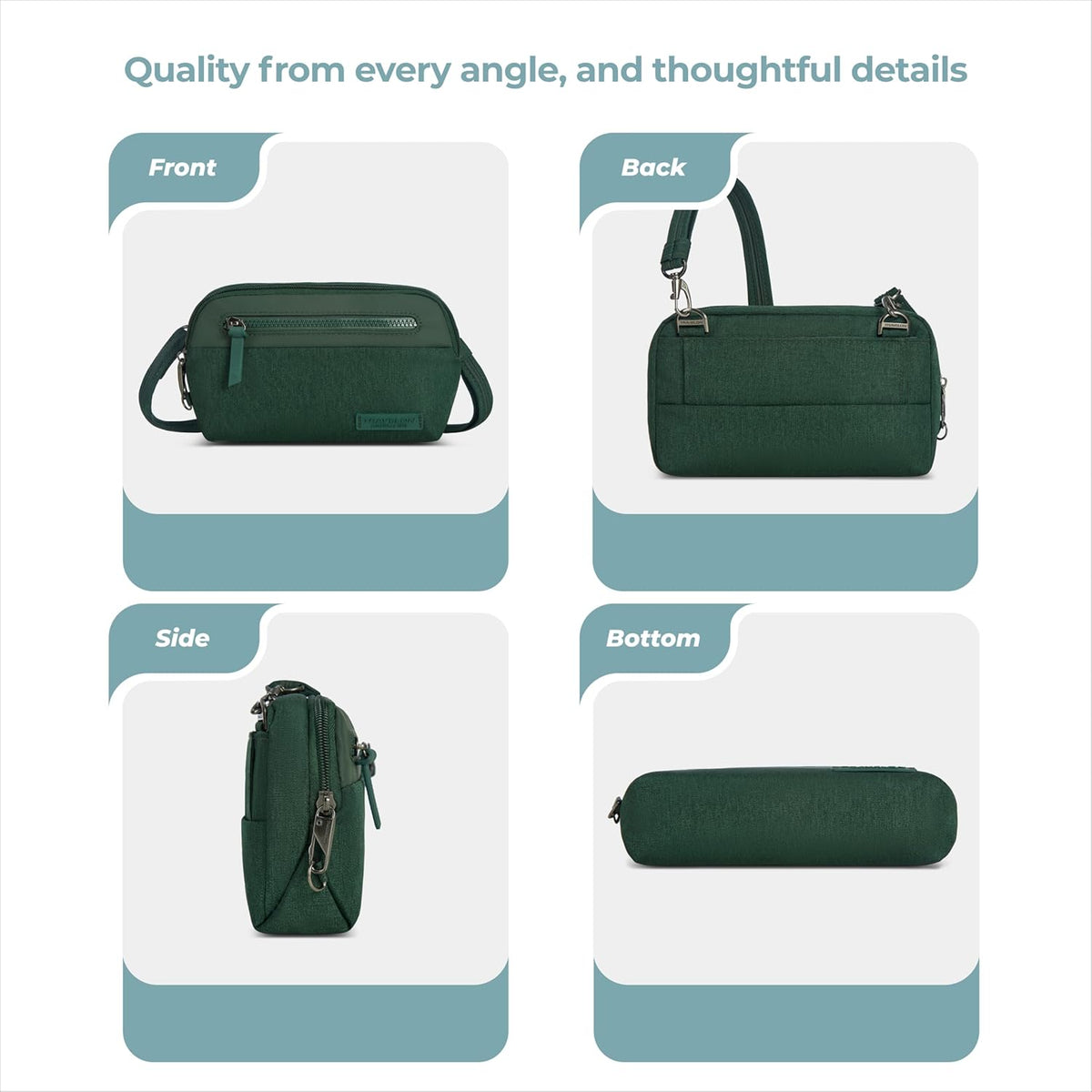 Anti-Theft Metro Convertible Small Crossbody Bag