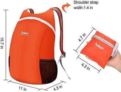 Ultra Lightweight Packable Water Resistant Backpack for Travel Camping Outdoor Hiking Daypack